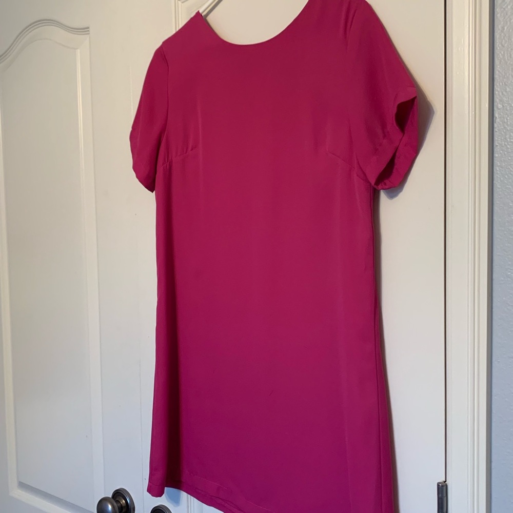 Lucy Love Fuchsia Shift Dress